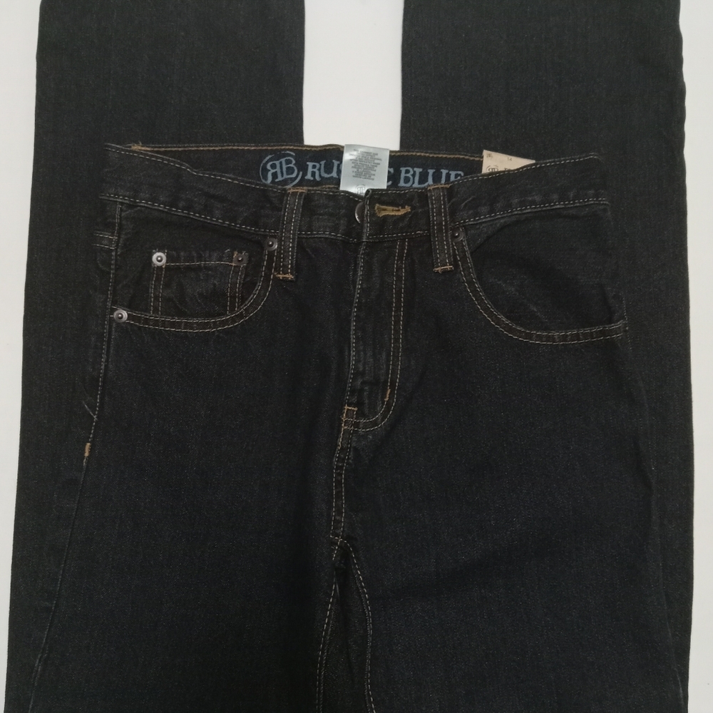Rustic Blue Boot Legged Jeans Boys Size 14